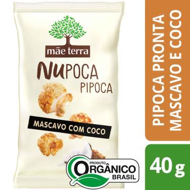 Imagem de Pipoca Doce Mãe Terra Açúcar Mascavo com Coco com 35g 35g