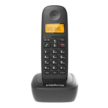 Imagem de Telefone Sem Fio Intelbrás TS2510 Display Luminoso e Identificador de Chamada Preto