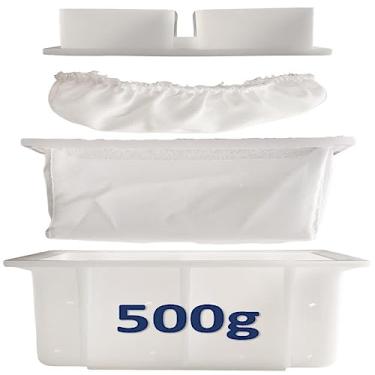 Imagem de Forma Completa Para Produção de Queijos Coalho Mussarela + Prensador Dessorador e Tela