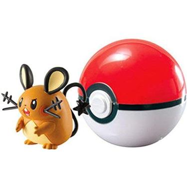Imagem de Pokemon Tomy Clip n Carry Pokeball Figure e Ball Set (Dedenne/Poke)