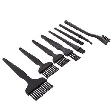 Imagem de Dovewill Conjunto de pincéis antiestáticos seguro ESD com 8 peças para reparo de PCB e tablet de celular