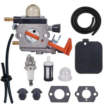 Imagem de Mikatesi Kit de carburador 4229 120 0650 BG50 para soprador de folhas STIHL BG45 BG46 BG50 BG55 BG65 BG85 SH55 SH85 OEM 4229 120 0610 4229 120 0608P