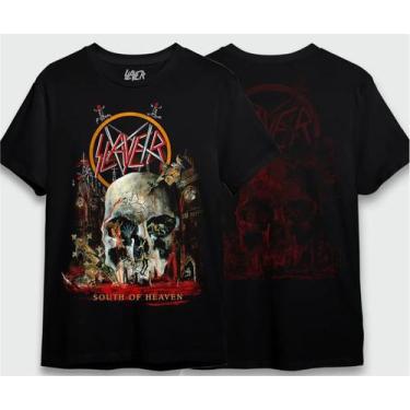 Imagem de Camiseta Slayer - South Of Heaven - Top - Consulado Do Rock