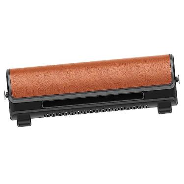 Imagem de TOPINCN Ventilador de assento de carro, ventilador de travesseiro traseiro compacto sem lâmina de 3 velocidades, carregamento USB de baixo ruído para casa (marrom)