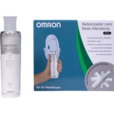 Imagem de OMRON Inalador Nebulizador Rede Vibratória Elite Portátil NE-U100