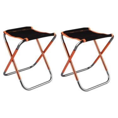 Imagem de SUPVOX 2 peças de mochila dobrável, acessórios de pesca, acessórios de pesca, cadeiras dobráveis portáteis, cadeiras dobráveis, cadeiras de acampamento ao ar livre, cadeiras pequenas dobráveis para