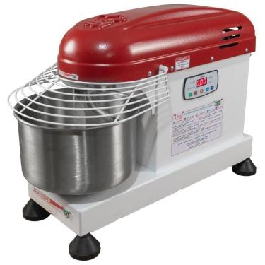 Imagem de Amassadeira Espiral 5kg Pro Masseira De Pizza Pão 4 Velocidades Aem-5 Maná Bivolt Bivolt