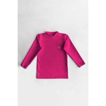 Imagem de Camiseta Térmica Infantil Peluciada PINK-Unissex