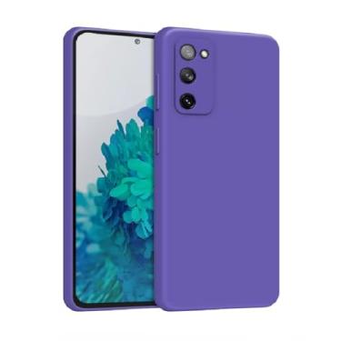 Imagem de Capa Capinha Compatível Motorola Moto G34 Aveludada - Premium (ROXO)
