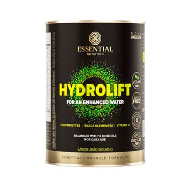 Imagem de Hydrolift Limão Siciliano - Minerais + Vitamina C - 99g / 30 Sticks de 3,3g - Essential Nutrition