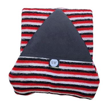Imagem de Deevoka Proteção da capa de meia da prancha de surf, com saco protetor da placa do cordão, luva do saco de surf para snowboard paddleboard longboard, 5.8 polegadas