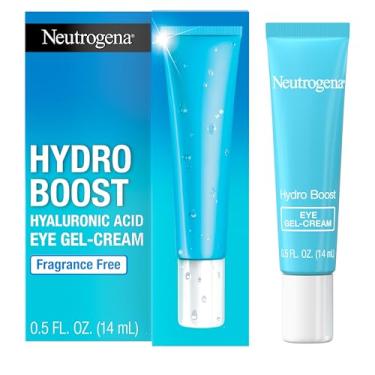 Imagem de Neutrogena Hydro Boost Hydrating Gel Eye Cream with Hyaluronic Acid, Dermatologist Recommended, Oil and Fragrance Free, 0.5 fl. oz