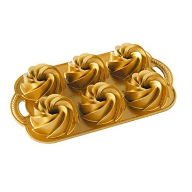 Imagem de FORMA P/ 6 MINI BOLOS - HERITAGE BINDLTLETTE CAKES