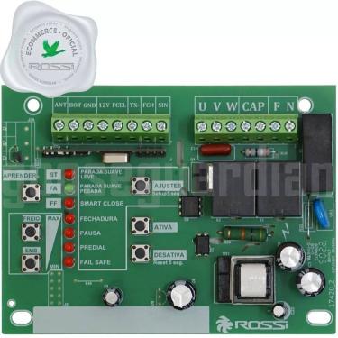 Imagem de Central Placa De Comando Portão Eletrônico Rossi Nkxh30fs