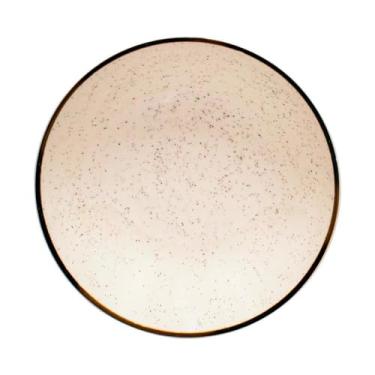 Imagem de Prato de Porcelana Fundo Oxford Brisa 20,5cm 1 peça