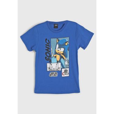 Imagem de Infantil - Camiseta Brandili Sonic Azul Brandili 26416 menino