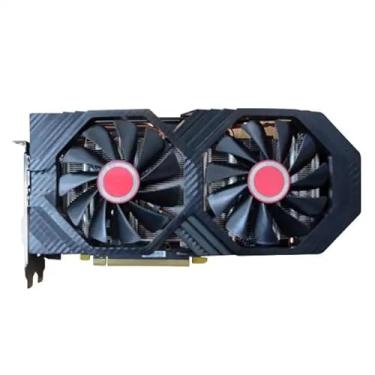 Imagem de XUANMO Placa de vídeo AMD Radeon RX590 2304sp 8GB GPU 256-Bit GDDR5 HDCP Ready CrossFireX Computer Graphics PCIe 3.0 × 16 1340MHz Base Clock Video Gaming AMD Graphics Card