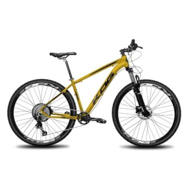 Imagem de Bicicleta Aro 29 MTB KOG 12 Velocidades Freios Hidráulicos,21,Amarelo Preto