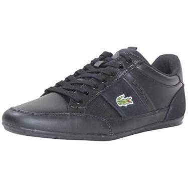 Imagem de Lacoste Tênis masculino Chaymon, Preto/preto, 42