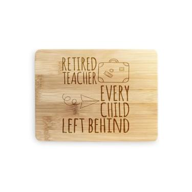Imagem de Tábua de cortar professor aposentado, presente para professor aposentado, presente para professor aposentado, tábua de corte de bambu, ideia de presente de inauguração de casa, aniversário, ideia de