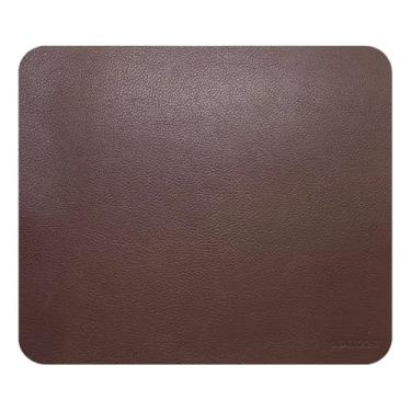 Imagem de Capa Estojo Porta Óculos 100% Couro Legítimo Forro Camurça (Café)