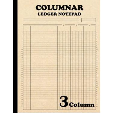 Imagem de Columnar Ledger Notepad 3 Column: 120 Pages, Size 8.5"X11"(Volume-23)