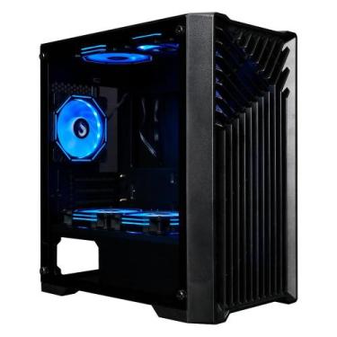 Imagem de Gabinete Gamer Rise Mode X1, Mid Tower, ATX, Lateral em Vidro Temperad