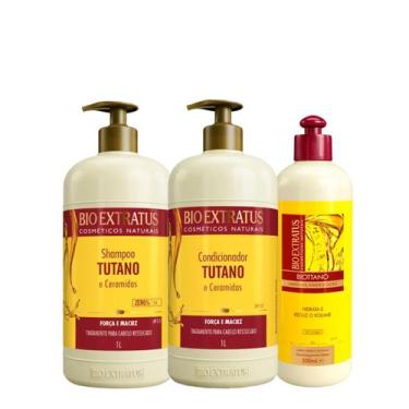 Imagem de Kit Bio Extratus Tutano Shampoo Condicionador e Finalizador (3 produto