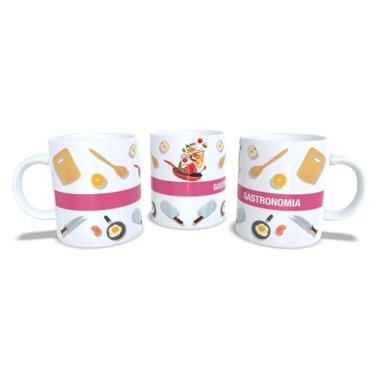 Imagem de Canecas de Porcelana Branca Personalizadas Profissões 5 (Gastronomia1)