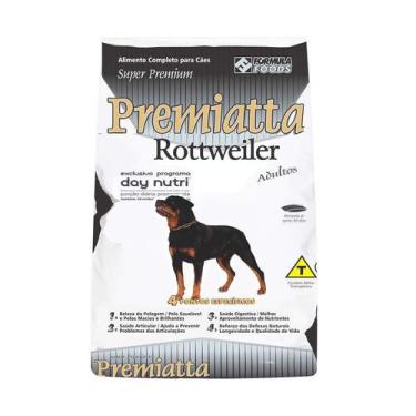 Imagem de Ração Premiatta Rottweiler para Cães Adultos 10,5kg