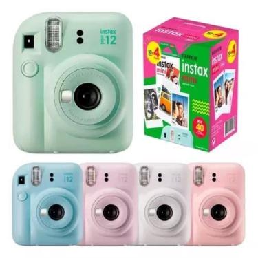 Imagem de KIT Câmera Fujifilm Instax Mini 12 Verde Menta + Filme de 40 Poses