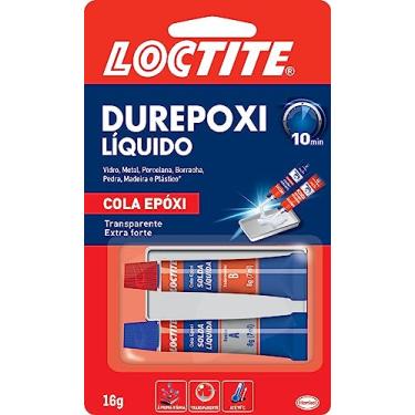 Imagem de Cola Epoxi Líquida, Transparente, de Alta Resistência, Embalagem de 2 X 8 G, Loctite
