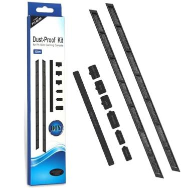 Imagem de Kit de capa para PS4 Slim à prova de poeira, kit de estojo de filtro de tela para Sony PlayStation 4 Slim Console