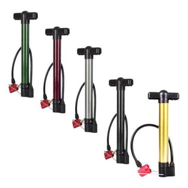 Imagem de Bomba De Ar Encher Pneu Bike Bicicleta Moto Bola Balão Facilidade Prat