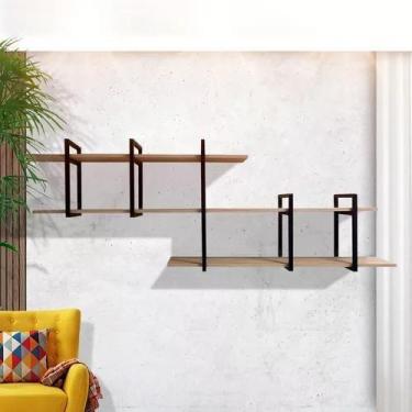 Imagem de Estante suspensa moderna elegante escritório - Metal Decore