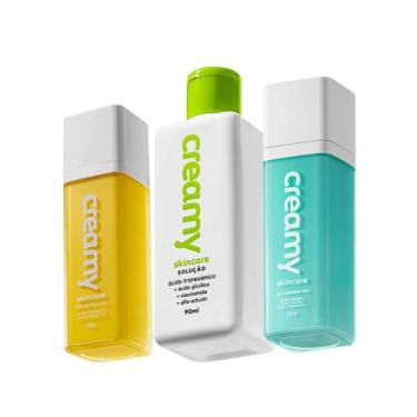Imagem de Kit Creamy Skincare Combate as Espinhas Noturno (3 produtos)