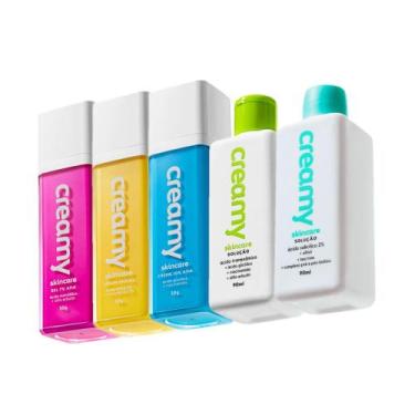 Imagem de Kit Creamy Skincare Ácidos (5 produtos)