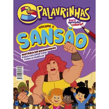 Imagem de Livro - 3 Palavrinhas - História em Quadrinhos para Colorir - Volume 5