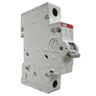 Imagem de Mini Disjuntor Monopolar ABB 25A SJ201T-C25 2TAZ144100R0254, 115