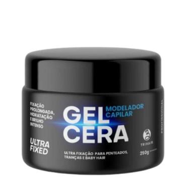 Imagem de Gel Cera Modelador Capilar Penteados e Tranças 250g Trihair