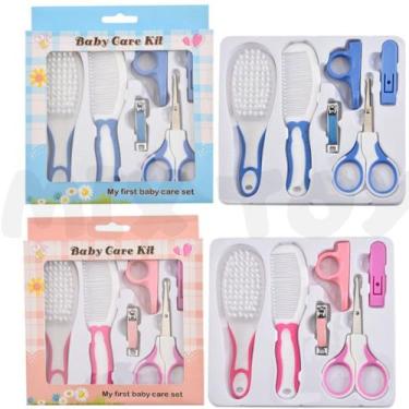 Imagem de Kit Manicure Infantil Conjunto Cuidado com Bebê 6 peças - Novo Século,