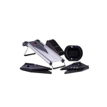 Imagem de Mandolin Cortador Fatiador Ralador Legumes Inox - Hercules