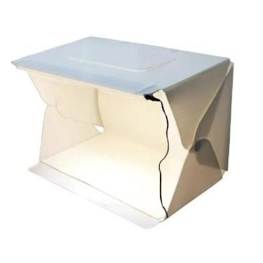 Imagem de Mini Estúdio Grande Para Fotos Com 56 Leds Evobox Plus 60x40cm - CURV,