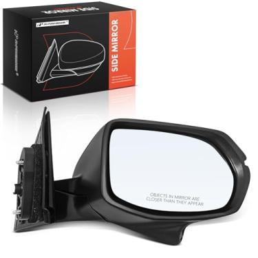 Imagem de A-Premium Espelho retrovisor elétrico do lado direito do passageiro - compatível com Honda HR-V HRV EX EX-L 2016 2017 2018 - Espelho retrovisor externo externo dobrável manual aquecido com luz de seta