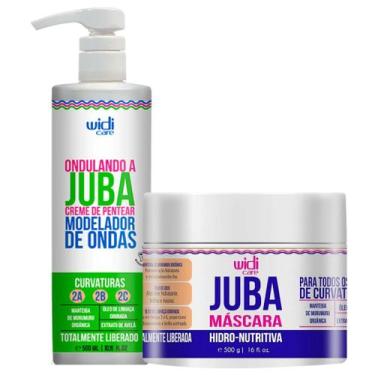 Imagem de Kit Juba Ondulando A Juba + Mascara Hidro Nutritiva Widi Care Tratamen