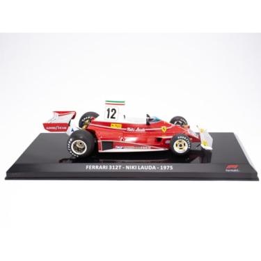 Imagem de Carrinho de Fórmula 1 OR030, Escala 1/24, Ferrari 312T, Niki Lauda 1975, Vermelho