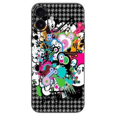 Imagem de Capa Adesivo Skin022 Verso Para Apple iPhone 16 Plus - KawaSkin