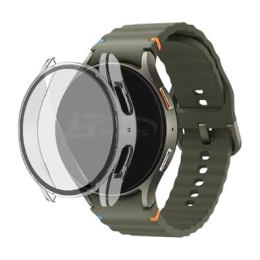 Imagem de Capa Rígida com Pelicula de Vidro Integrada LTimports compativel com Galaxy Watch 7 40mm Sm-L300 Bt e Sm-L305 Lte (LT-Transparente)