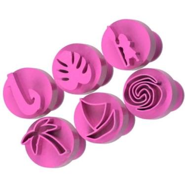 Imagem de Kit 6 Carimbo Brigadeiro Moana - Cor Sortida - Embody 3d