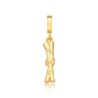 Imagem de Charm Feixe de Cana de Açúcar Revestido em Ouro - VL ACCESSOIRES